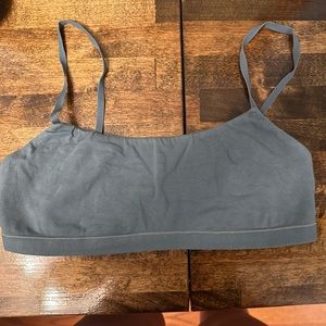 SKIMS Cotton Jersey Scoop Bralette L- Kyanite